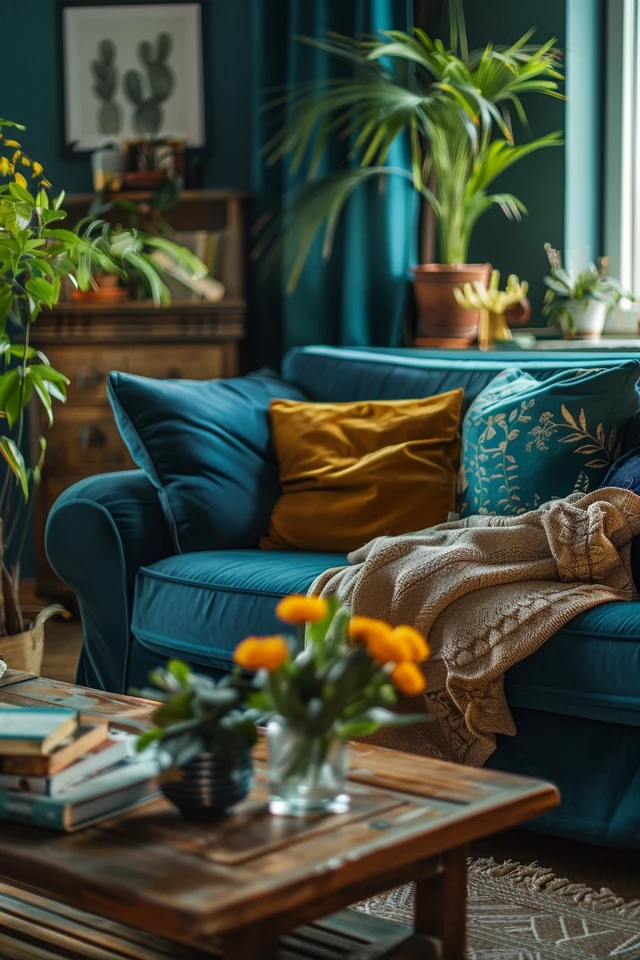 How to Add Blue Shades to the Decor