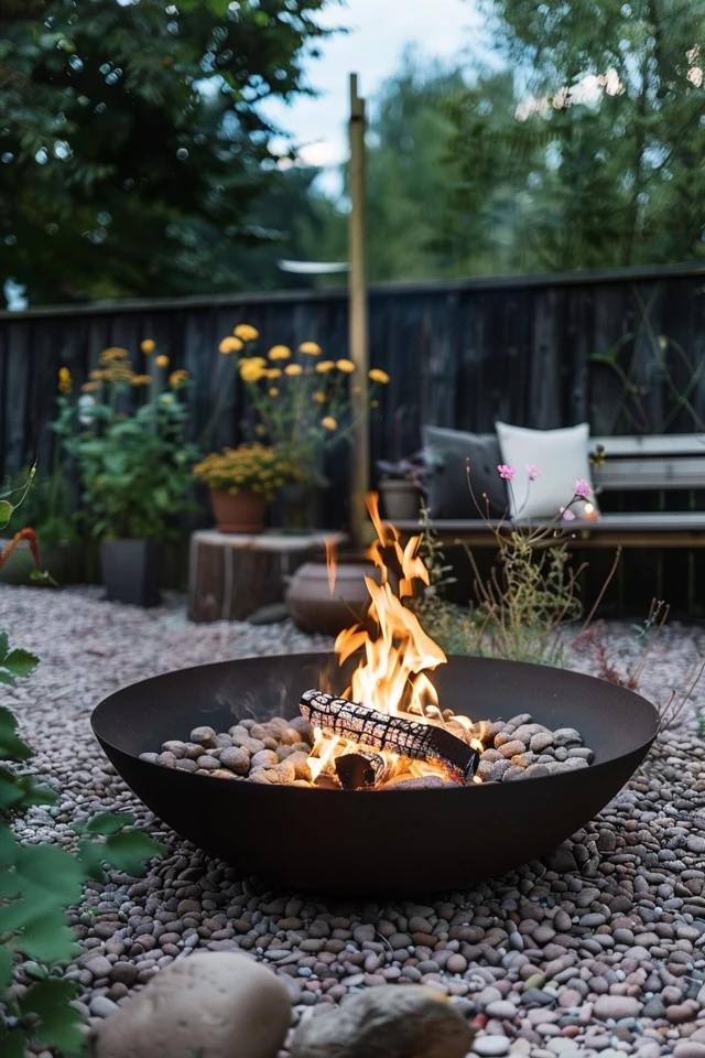 Wine Barrel Fire Pit: Sophisticated Elegance
