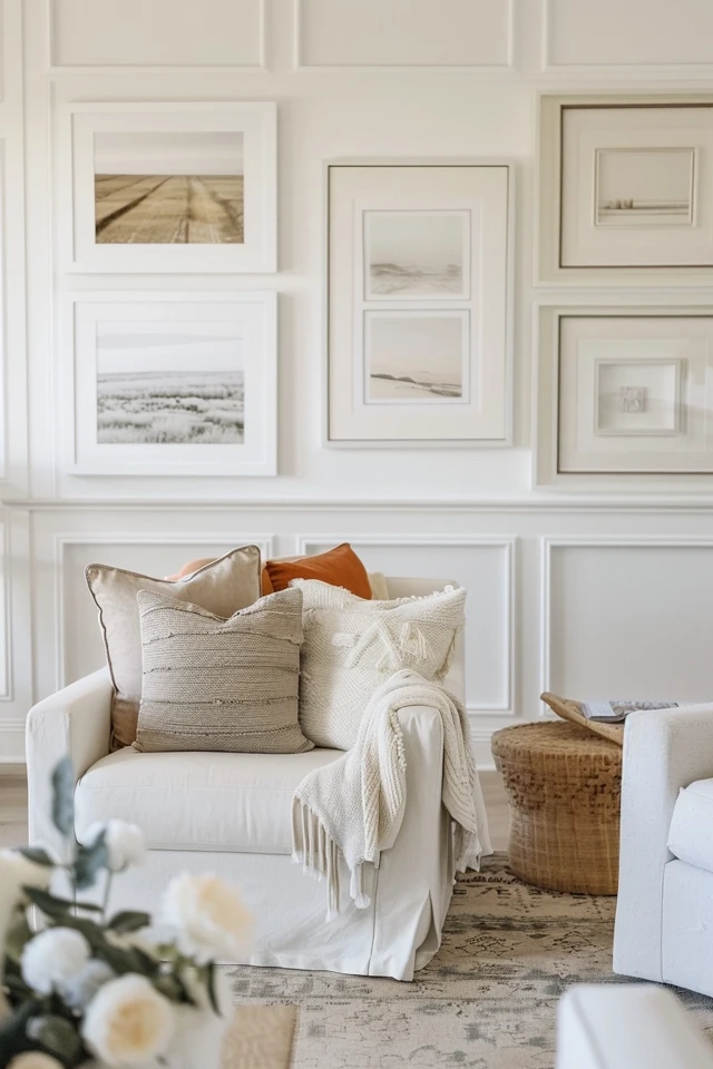 How To Hang A Symmetrical Gallery Wall: Balanced Art Display