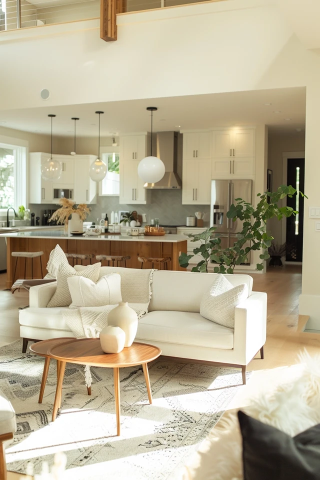 Accent with Neutrals and Trim