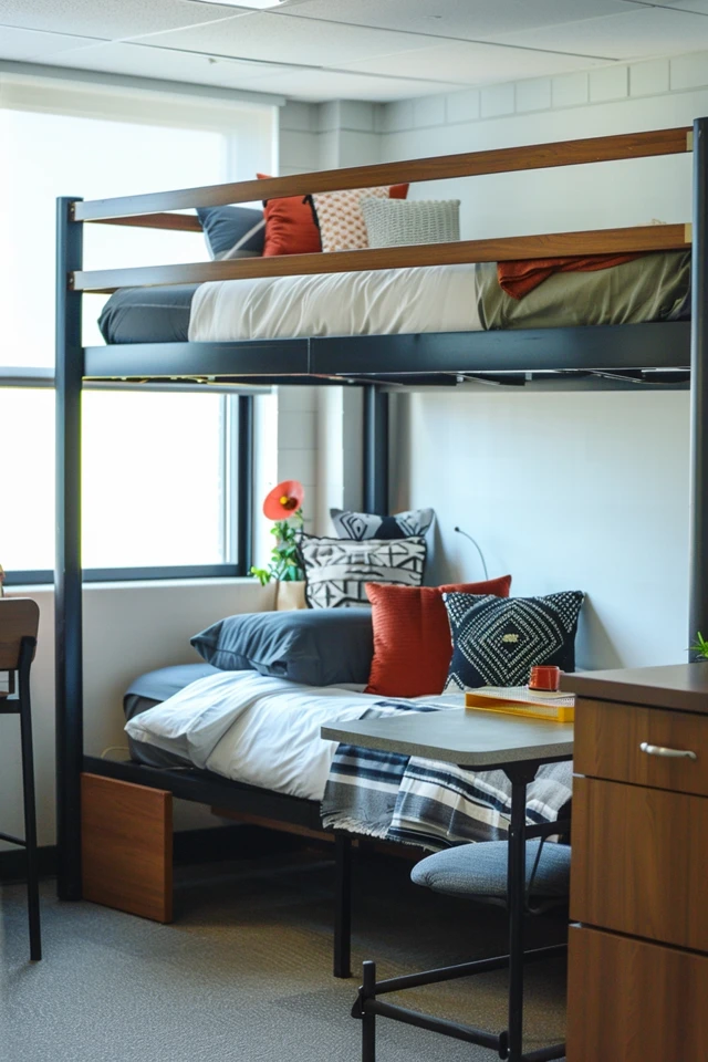 Selecting the Right Accessories for Your Dorm Lofted Bed.