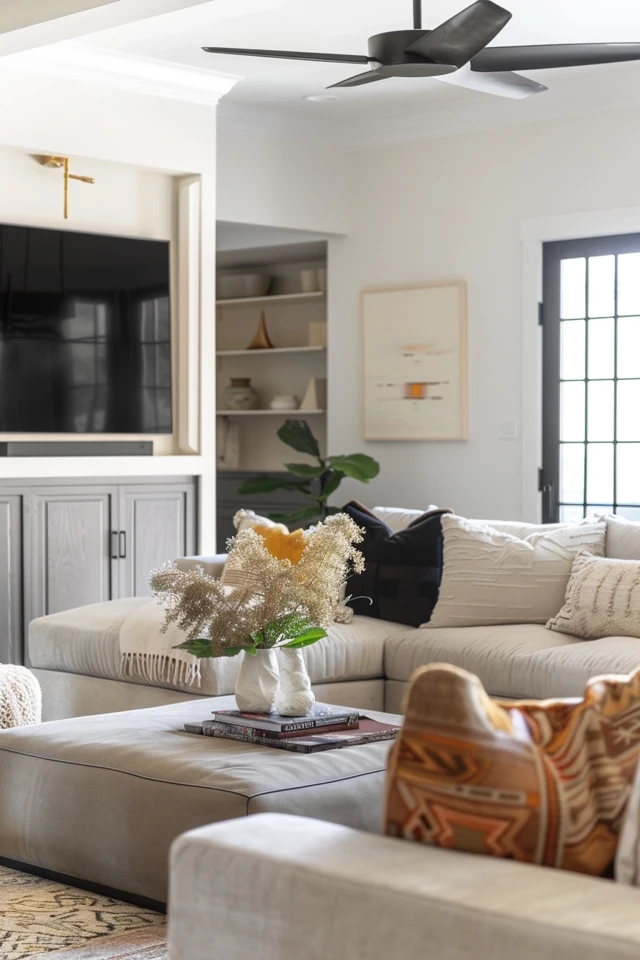 Creating a Cozy Atmosphere in a Small Ranch Living Room