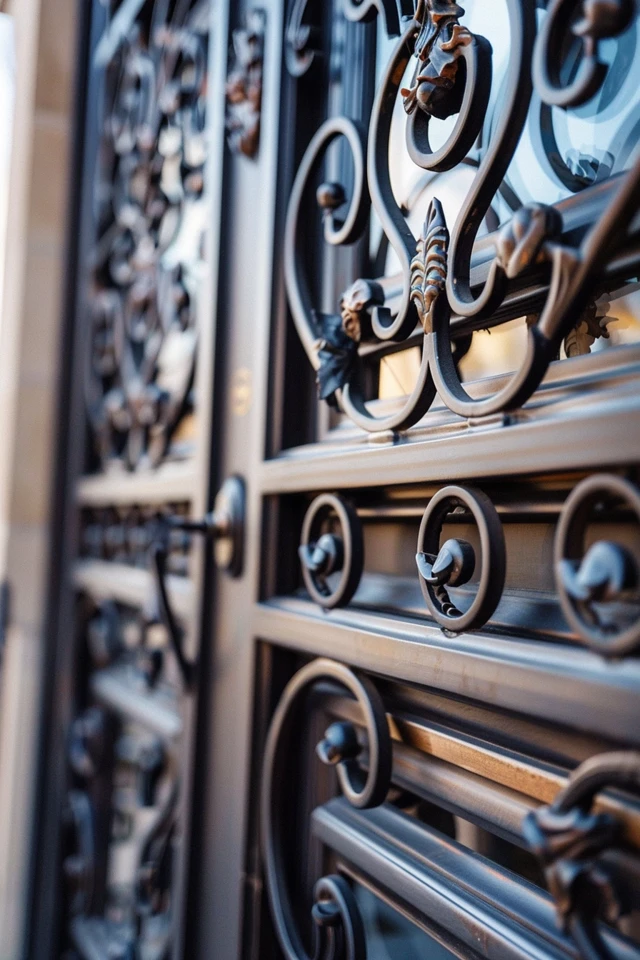 Preserving Wrought Iron Entryways