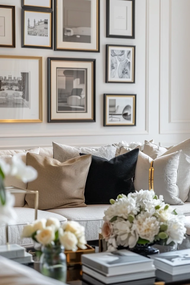 Choosing the Right Frames and Arranging the Art