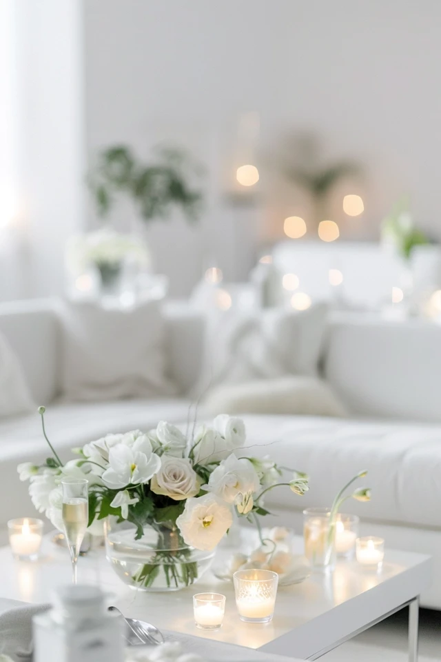 Classy All White Party Decor Ideas