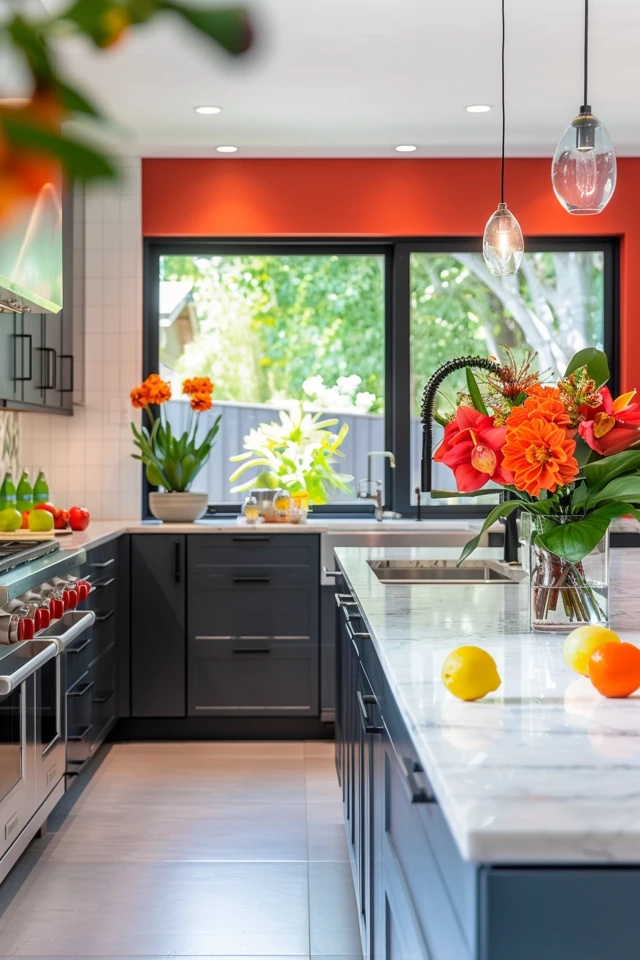 Small Kitchen Pass Through and Pass Through with Seating Ideas