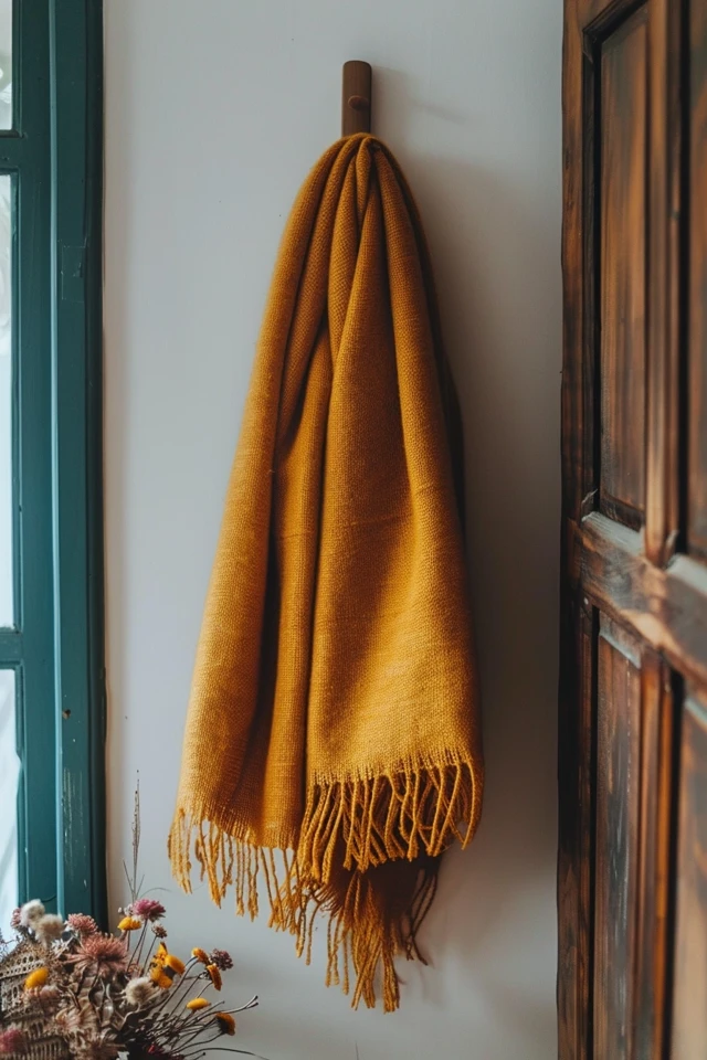 How To Hang A Blanket On Wall Without Nails: Damage-Free Display
