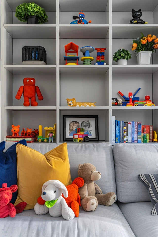 How To Store Toys In The Living Room: Clever And Stylish