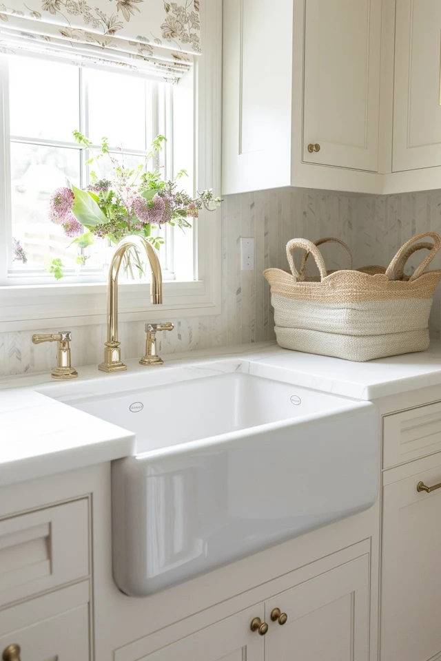 Farmhouse Laundry Room Sink Styles I Love