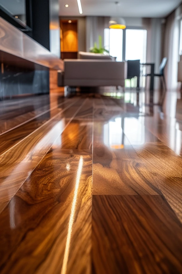 Tips for Maintaining Shiny Hardwood Floors