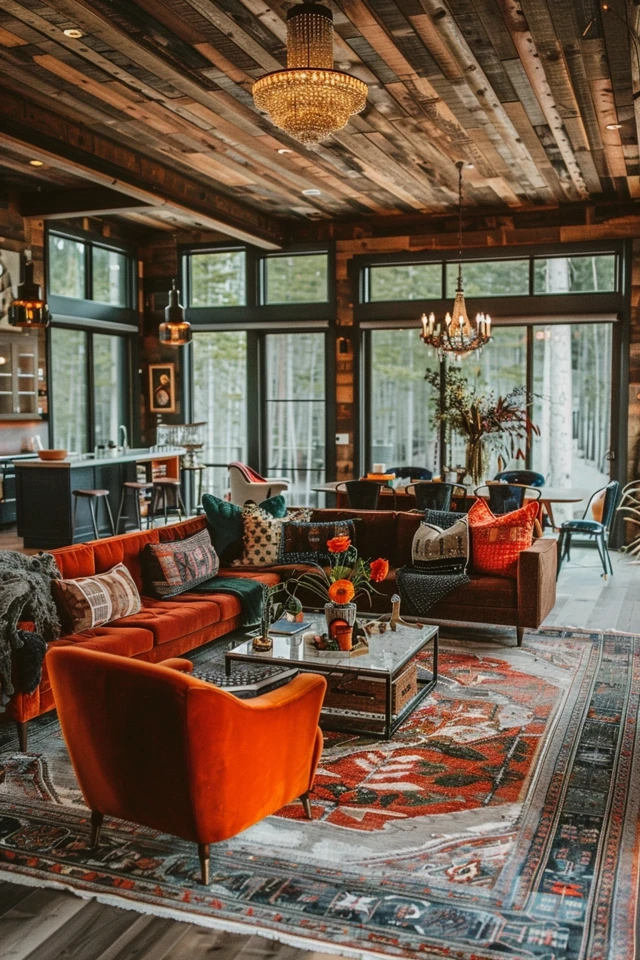 Create a Statement with Vaulted Cabin Ceilings