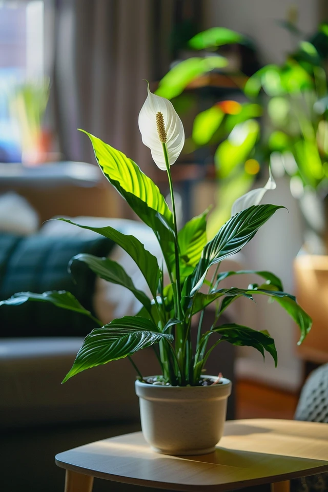How To Get A Peace Lily To Bloom: Encouraging Flowers
