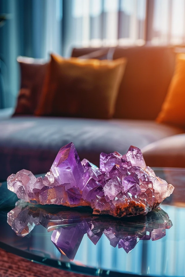 How To Elegantly Display Crystals At Home