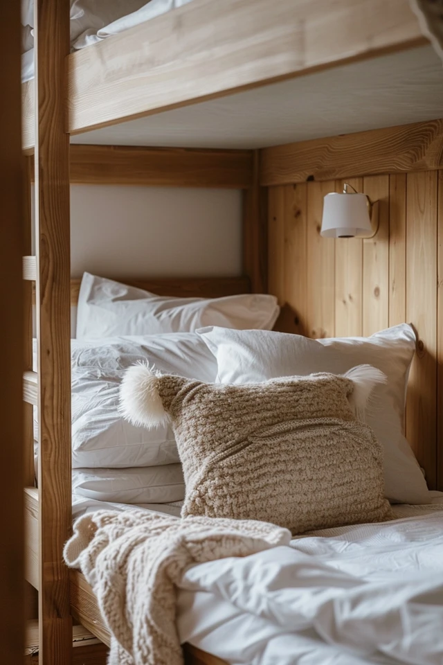 How To Make Up A Bunk Bed: Layering For Comfort