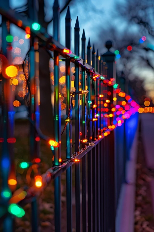 Creative Lighting Designs for Your Fence