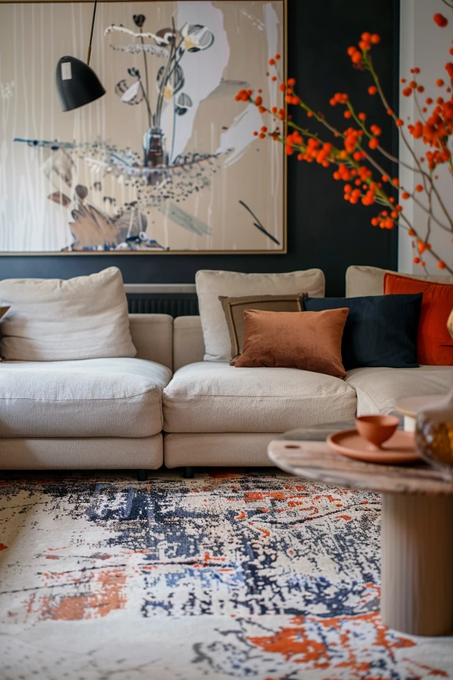 Rug Placement With Sectional Sofa: Center the Rug
