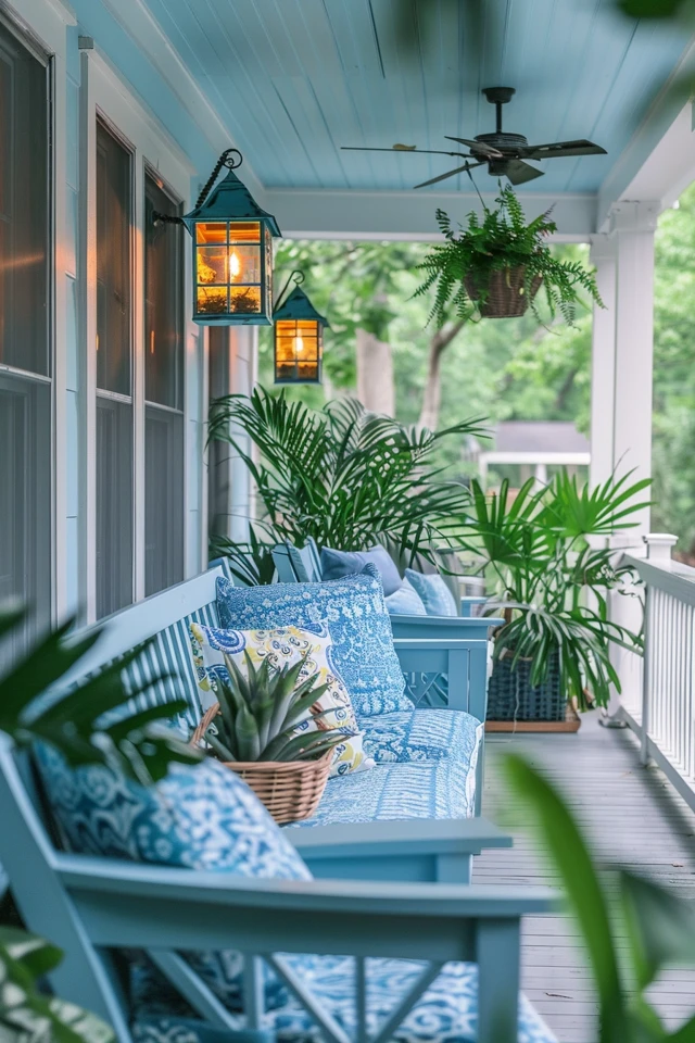Bring a touch of elegance with porch lanterns