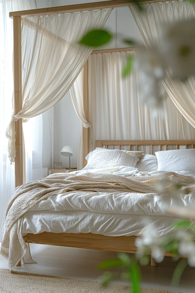 Upcycle Fabrics for a Unique Canopy Design