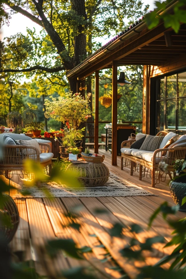 Enhance with Potted Plants and Flowers