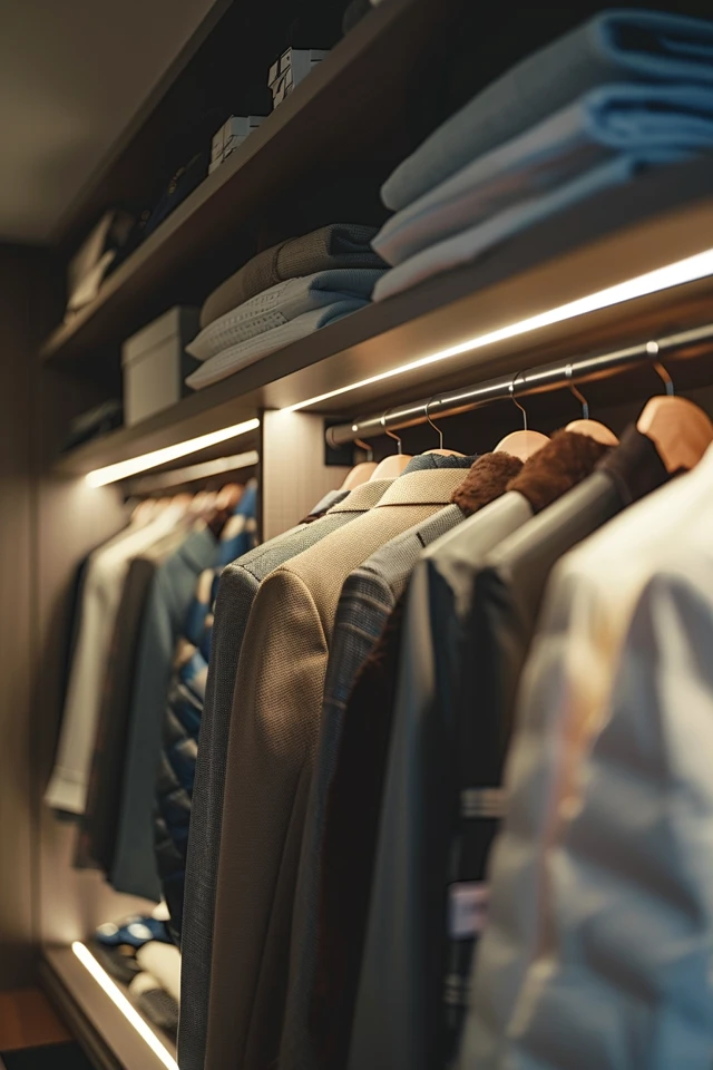 Ideas for a Decluttered Closet Space