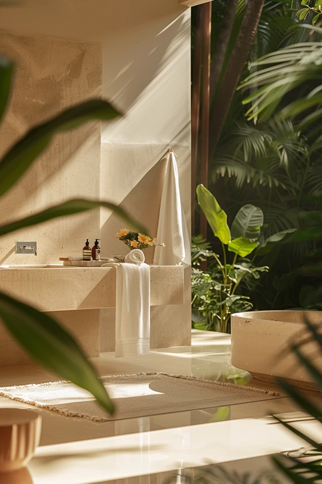 Outdoor Bathroom – Ideas for Pool Enthusiasts