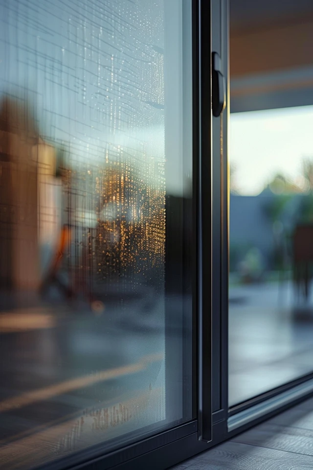 Why Does Condensation Form Inside Sliding Glass Doors?
