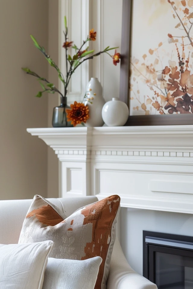 Practical Storage Solutions for the Niche Above the Fireplace