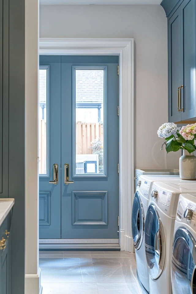 Stylish Laundry Room Doors Ideas to Revamp Your Space