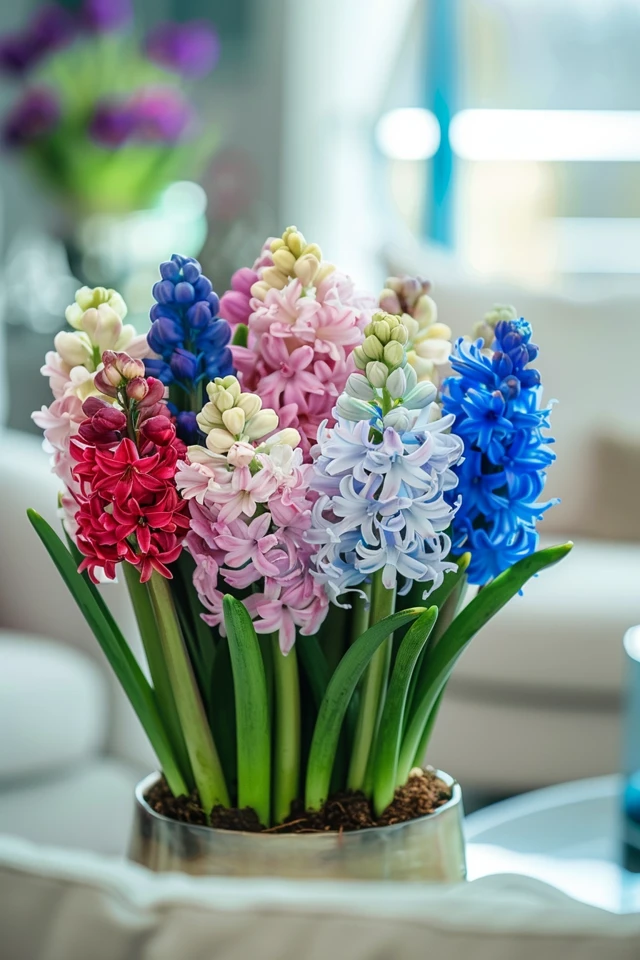 Creating a Hyacinth Flower Arrangement