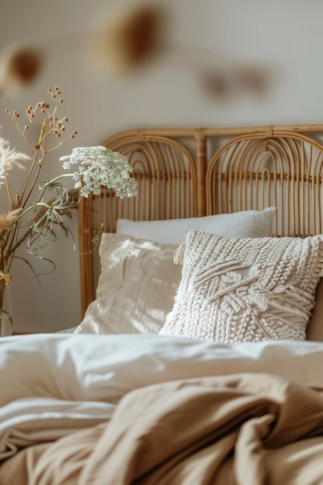 How To Make A Rattan Headboard: Creating A Tropical-Inspired Bedroom