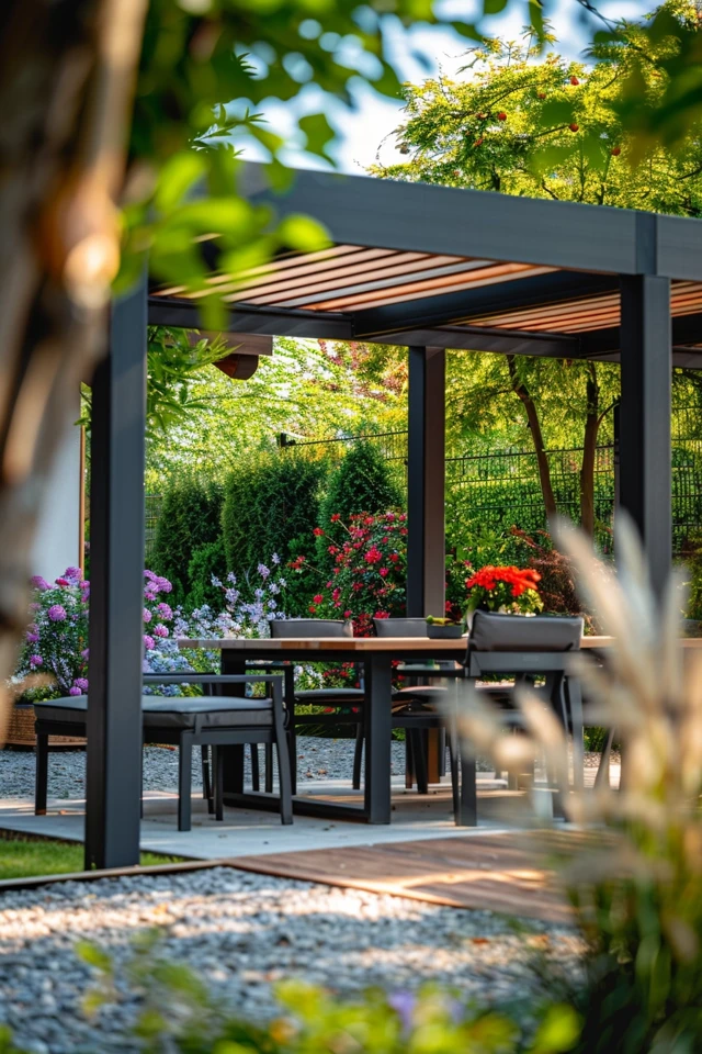 Modern Pergola Post Base Styles