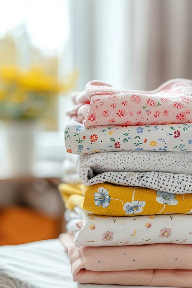 How To Fold Baby Clothes For Space Saving