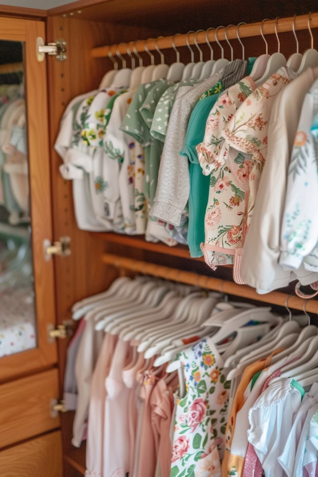 Stylish Baby Clothes Storage Ideas