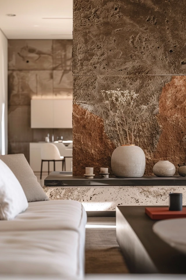 Murals for slanted walls