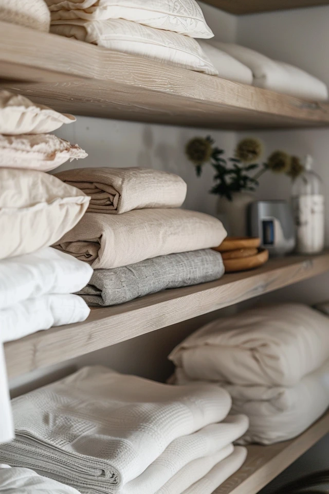 Shelves in a Closet
