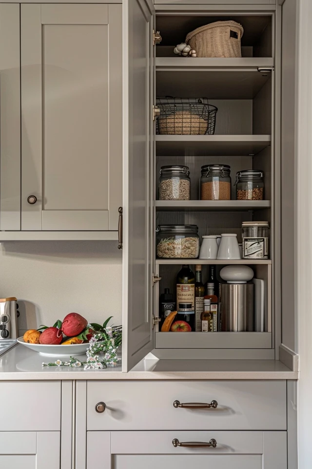 Pantry Cabinet Organization and Design Tips
