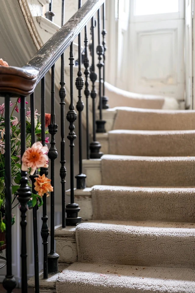 Creative Railing Designs and Trim Moulding