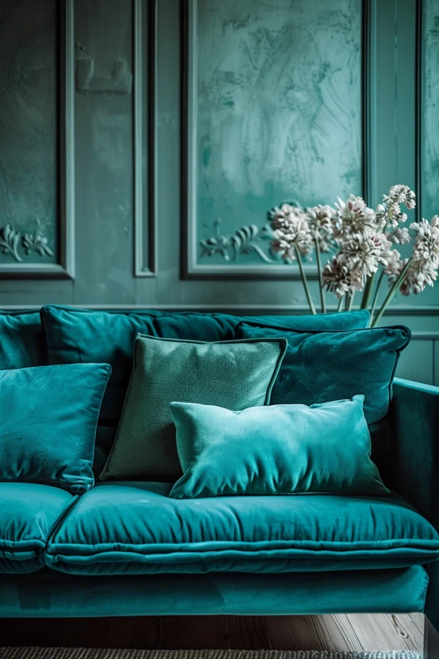 Fresh Turquoise Living Room Decor Tips