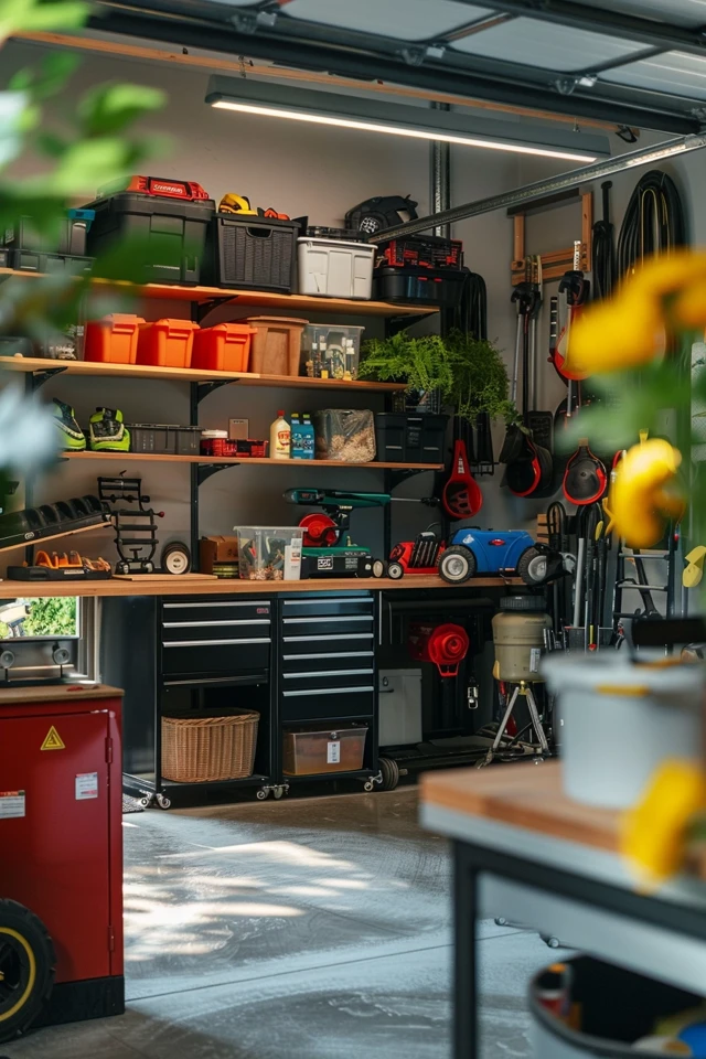 Hang Your Electric Lawn Equipment