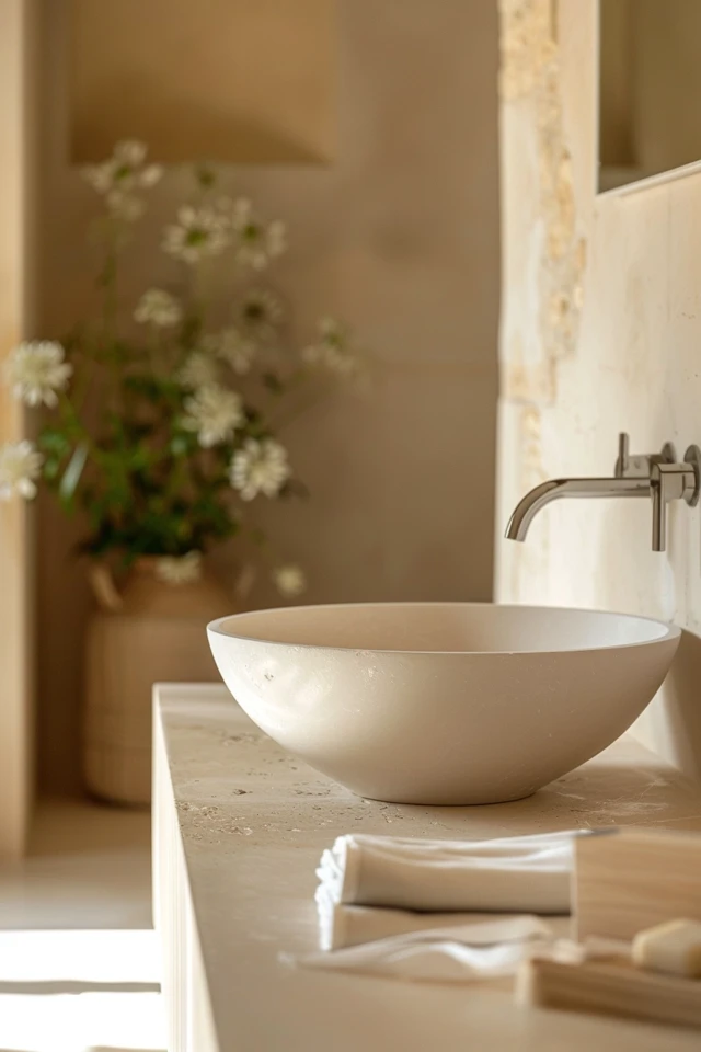 How To Decorate With Beige Bathroom Fixtures: Style Tips - photo 2