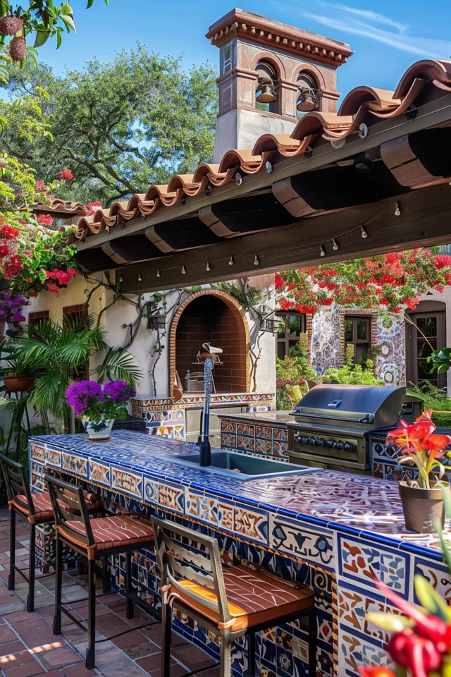 Benefits of Ceramic and Porcelain Tiles for Outdoor Kitchens