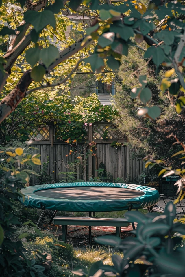 Trampoline Landscape Ideas to Transform Your Yard