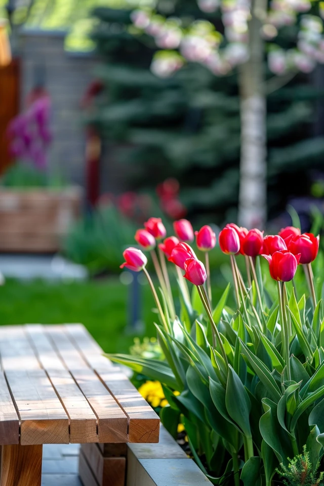 Creating a Stunning Display with Tulip Garden Colors