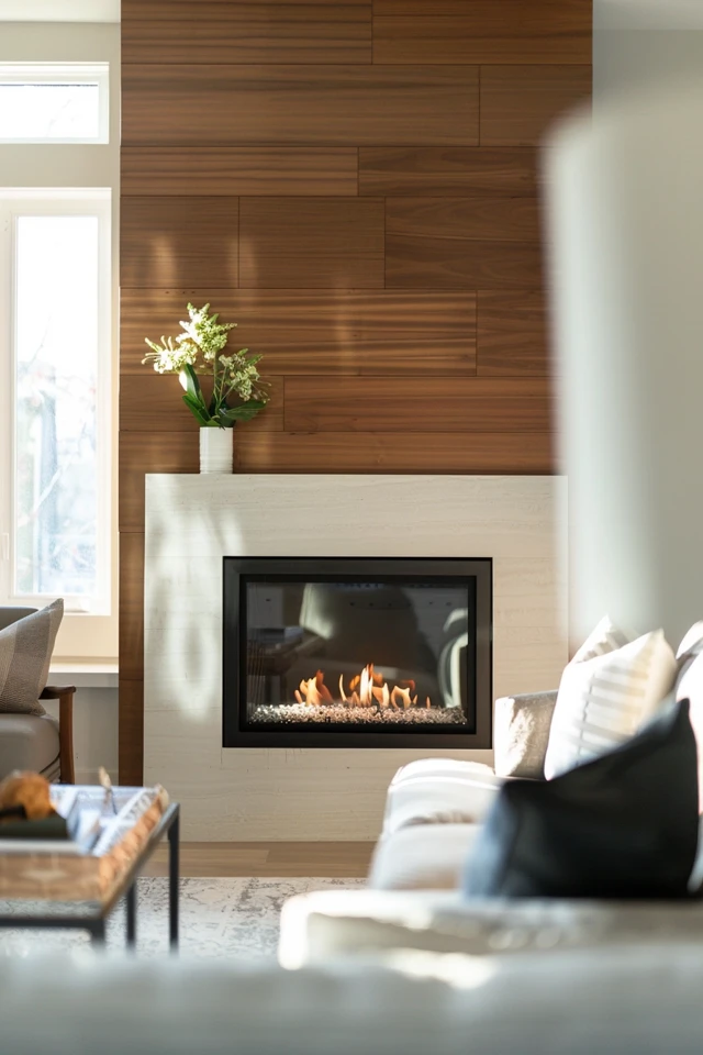 How To Style An Off-Center Fireplace: Balancing Visual Interest - photo 2
