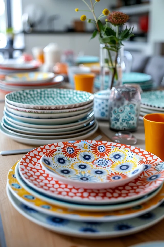 Decoupage for Unique Plate Designs