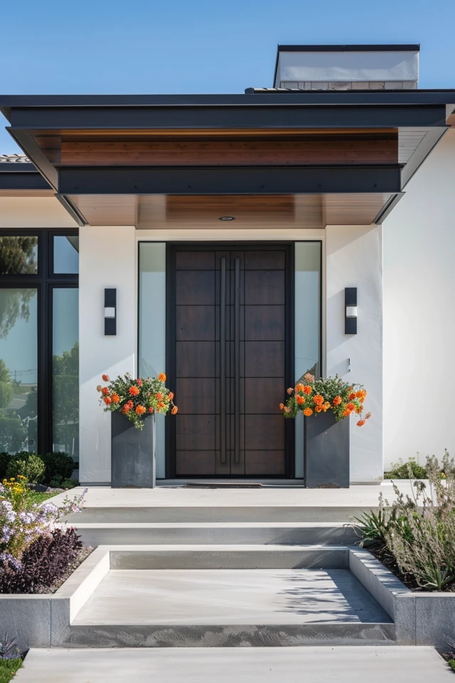 Why Choose a Modern Front Door Overhang?