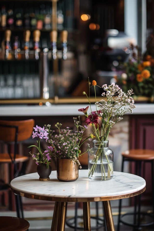 Styling Ideas for Rustic Bar Tables