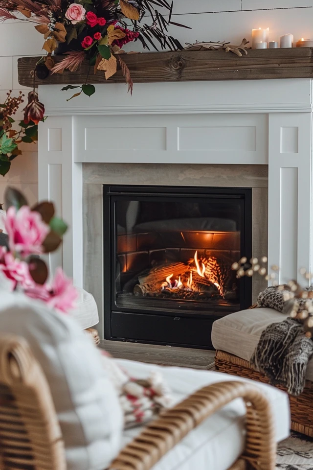 Outdoor Fireplace Seating Ideas