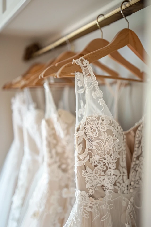 Creative Hanging Methods for Long Dresses