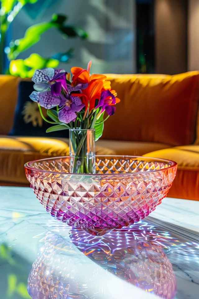 How To Decorate A Crystal Bowl: Elegant Centerpieces